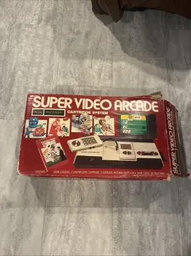 4975022 Intellivision Sears Tele-games Center Super Video Arcade In Box Untested As Is