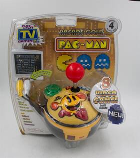 Jakks Pacific 60788 Pac-man 2007 Tv Plug And Play Games All-in-one Console