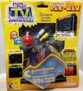 Jakks Pacific 78510 Original Pac Man Arcade Classics Namco Plug And Play Tv Games