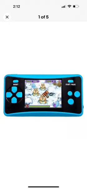 Jjfun 779303286472 Mini Handheld Game Console For Kids Portable Retro Video Player