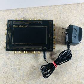 Key Digital Kd-cda3 3 Channel Hdtv Component Distribution Amplifier And Power Cord