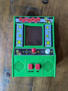 Konami 09550 Frogger Mini Handheld Arcade Game By