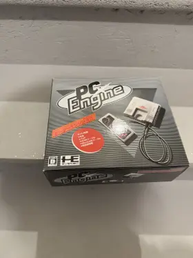 Htg008 Konami Mini Pc Engine Game Console - White Just The Box Htg008 Konami Mini Pc Engine Game Console - White Just The Box