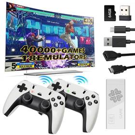 Kuzeolon 037936933218 Upgraded Model Wireless Retro Game Stickretro Video Console9 Emulators 6