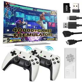 Console9 Kuzeolon 037936933218 Upgraded Model Wireless Retro Game Stickretro Video Emulators 6