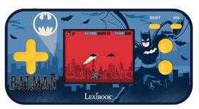 Lexibook Jl2367bat Batman - Compact Cyber Arcade Portable Console 150 Games Lcd Color Screen
