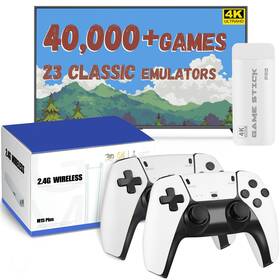 Liuwei Bai-6001 Retro Gaming Console With 40 000 Classic Games 23 Emulators Dual 2.4ghz Wi