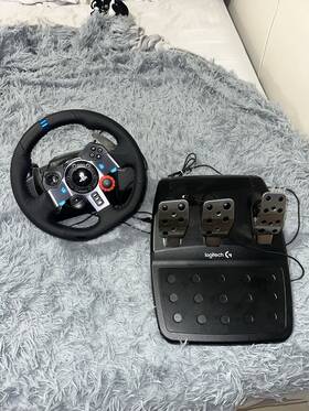Logitech 941-000110 Driving Force G29 Gaming Racing Wheel With Pedals For Ps4 Ps3 Ao4066573