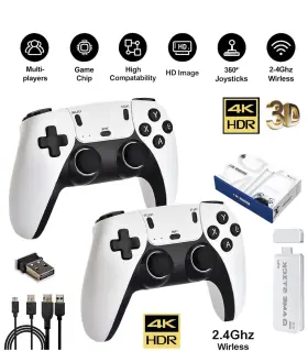 Vg00001 M15 Plus 2.4g Wireless Game Stick Console 4k Hdmi Vg00001- Plug And Play Nib