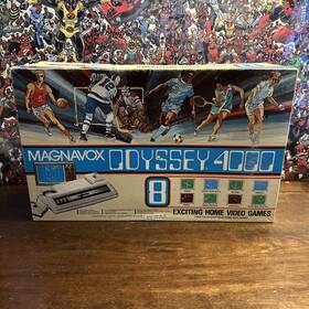 Magnavox Bh7511 Odyssey 4000 Vintage 1977 Video Game Console - Complete Authentic