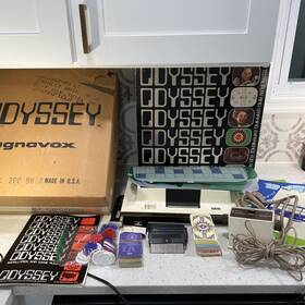 Magnavox Itl200 1972 Odyssey 2nd Run Console For Parts Untested With Games Incom