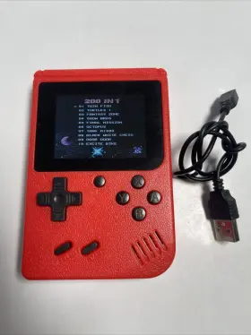 Merkury Innovations 194383044925 Fantastic Arcade Fun Portable Gaming Console 200 Games Clean