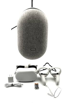 Meta 301-00351-01 Oculus Quest 2 Advanced All-in-one Virtual Reality Headset - 256gb White -w/case