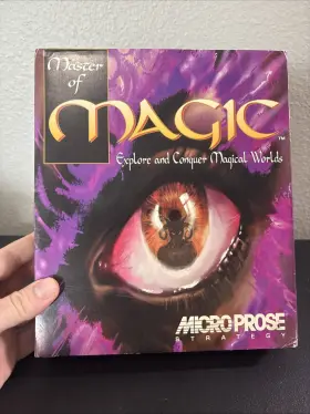 039840201 Microprose Pc Game Master Of Magic Explore And Conquer Magical Worlds Cib