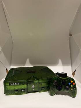 Microsoft 000328810121 Xbox Original Console - Halo Special Edition With Controller Case