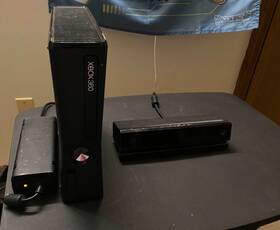 Microsoft 02857132445361514305 Xbox 360 S Slim Console Only With Kinect 4gb Hd Formatted And Tested