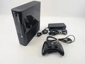 1538 Microsoft 060025133608 Xbox 360 E Console Model With Controller And Cords No Hdd Tested