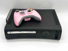 Microsoft 069540493307 Xbox 360 120gb Bundle With Pink Controller Hdmi And 7 Fun Games - Great Condition