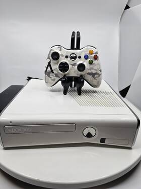 Microsoft 138622623743 Xbox 360 S 1439 Slim 250gb Console White -controller Tested Free