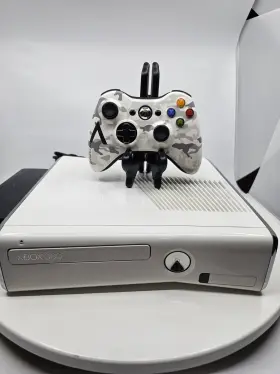 1439 Microsoft 138622623743 Xbox 360 S Slim 250gb Console White -controller Tested Free