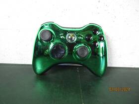 Microsoft 1403 Xbox 360 Green Wireless Controller Model Rare