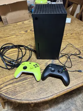 14834422059261203717 Microsoft Xbox Series X 1tb Console With 2 Controllers Hdmi Power Cable
