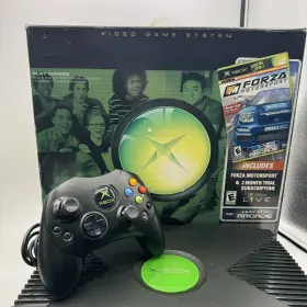 Microsoft 151711150512 Og Xbox Complete With Forza Motorsport Box Bundle - Controller And Cables