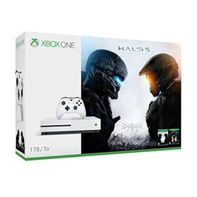 Microsoft 234-00050 Xbox One S 1tb Console Halo Collection Bundle Video Game Systems Very Good