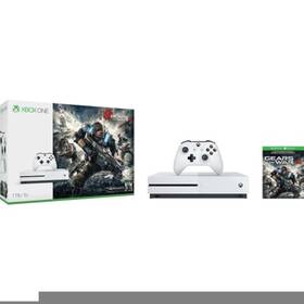Microsoft 234-00068 Xbox One S Gears Of War 4 1tb Console Bundle White Very Good 7z