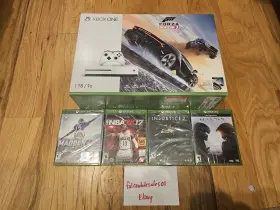 234-00105 Microsoft Xbox One S Forza Horizon 3 Bundle 1tb White With 4 Games Brand New 234-00105 Microsoft Xbox One S Forza Horizon 3 Bundle 1tb White With 4 Games Brand New