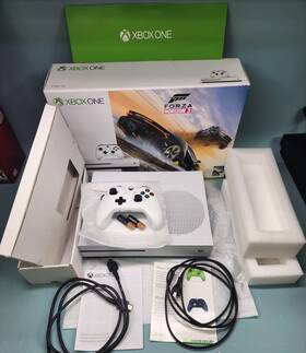 Microsoft 23400679 Xbox One S 1tb White Console Ntsc Tested Working