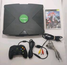 Microsoft 23602 Original Xbox Console Bundle 1 Controller With All Cords And Game