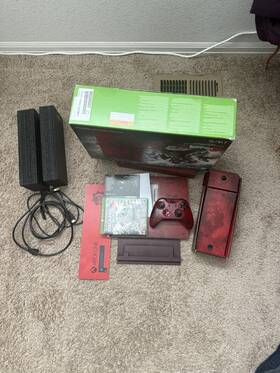 Microsoft 23n-00002 Xbox One S Gears Of War 4 Limited Edition Bundle With Game And Controller 2tb