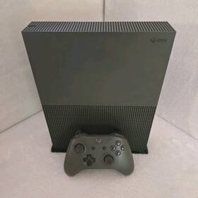 Microsoft 305681564248 Xbox One S Military Green Console With Matching Controller