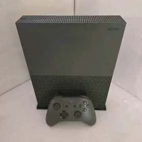 Microsoft 305681564248 Xbox One S Military Green Console With Matching Controller