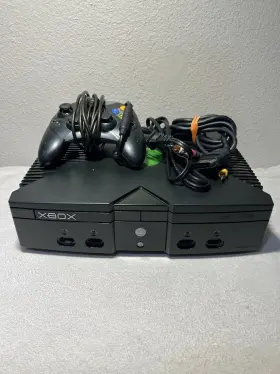 33605 Microsoft Original Xbox Console Bundle 1 Controller With All Cords