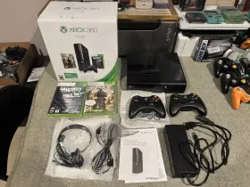 3m6-00050 Microsoft Xbox 360 E Call Of Duty / Gears War Bundle 500gb Black Console