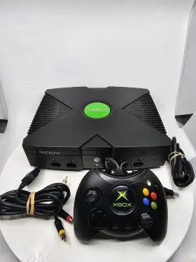Microsoft 414110323702 Xbox Conosle With Cables And Controller Tested Video Free Shipping