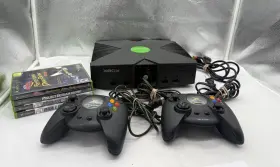 43305 Microsoft Original Xbox Console Bundle 2 Controller With All Cords