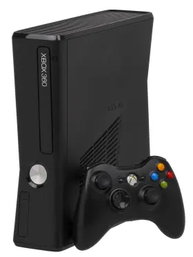 555624476 Microsoft Xbox 360 System 4gb Matte Black Console