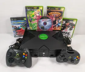 621254815344106 Microsoft Original Xbox Console With Oem Controllers And Video Games Works Great 621254815344106 Microsoft Original Xbox Console With Oem Controllers And Video Games Works Great
