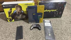 Microsoft 6408533 Xbox One X Cyberpunk 2077 Limited Edition Console Bundle 1tb