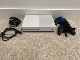 Microsoft 6qz-00026 Xbox One 500gb Special Edition White Console - With Controllers And Cables Tested
