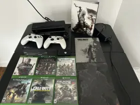 7uv-00077 Microsoft Xbox One Black Console Bundle 7uv-00077 Microsoft Xbox One Black Console Bundle