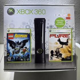 Microsoft 882224940887 Xbox 360 Elite 120gb Bundle With Lego Batman And Pure Brand New Sealed In Box