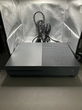 Microsoft 889842179606 Xbox One S 500gb Special Edition Battlefield 1 Storm Grey Console/cords Tested