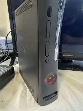 89098391900577781905 Microsoft Xbox 360 Orignal Console No Controllers Partial Red Ring