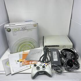 Microsoft 89098422203495580405 Xbox 360 Inch Go Pro 20gb Console Original Box Controller Cables Bundle - Tested
