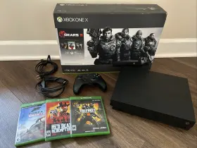 8mg5v1jk8lgn Microsoft Xbox One X 1tb Gears 5 Console Bundle - Black See Description