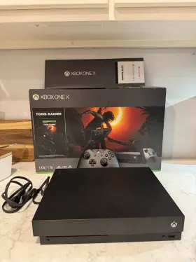 92131 Microsoft Shadow Of The Tomb Raider Xbox One X 1 Tb Console Bundle With Slipcover